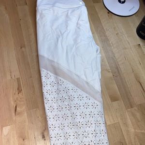Aerie high waisted white athletic leggings